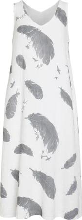 WENOR Sommerkleid Musselin Strandkleid Boho Look