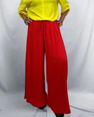 ITALY VIBES Palazzohose - Plisseehose -