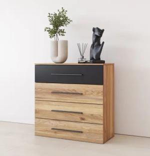 Home affaire Kommode "Faweza,Breite 91 cm, Schubladenkommode, Sideboard mit Schublden", Mehrzweckschrank viel Stauraum