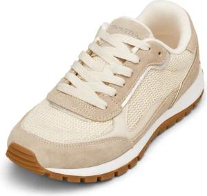 Marc OPolo Sneaker "aus Rindleder mit Strickeinsatz"