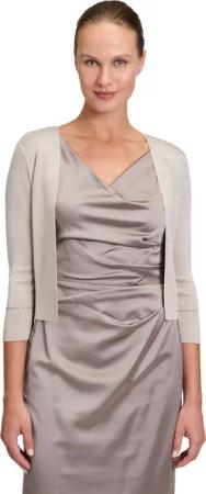 Vera Mont Strickjacke "Vera Mont Strickbolero ohne Verschluss", Glitzer