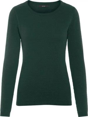 Vero Moda Rundhalspullover "VMCARE STRUCTURE LS O-NECK BLOUSE", aus Bio-Baumwolle