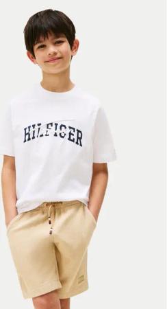 Tommy Hilfiger T-Shirt KB0KB09726 Weiß Regular Fit