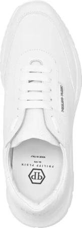 Philipp Plein Low-Top Sneaker - Runner Sneaker - Gr. 43 (EU) - in Weiß - für Damen