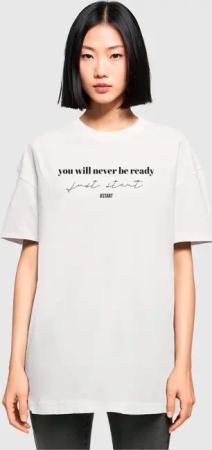 POD Ladies Just Start Oversized Boyfriend Tee