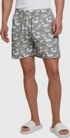 Urban Classics Pattern Swim Short