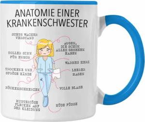 Trendation Tasse Trendation - Anatomie Krankenschwester