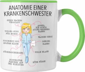 Trendation Tasse Trendation - Anatomie Krankenschwester