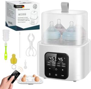 FOSMET Babyflaschenwärmer 2025 Modell 9-in-1 Babyflaschenwärmer