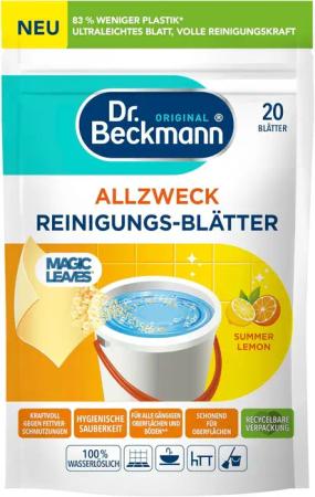 Dr. Beckmann Allzweck Reinigungs-Blätter SUMMER LEMON,