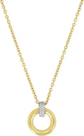 JOOP! Kette mit Anhänger Kreis, 2039841,