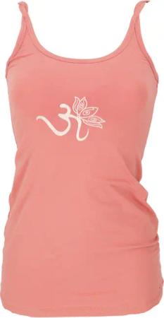 Guru-Shop T-Shirt Yoga-Top aus Bio-Baumwolle OM
