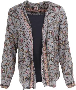 Guru-Shop Longbluse Leichte Boho Bluse, Sommerbluse,
