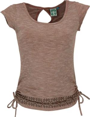 Guru-Shop T-Shirt Yoga -T-Shirt aus Bio-Baumwolle