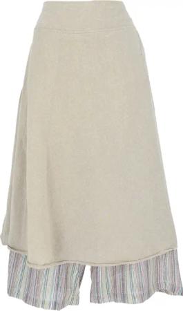 Guru-Shop Relaxhose Ethno Hosenrock, Boho Maxirock,