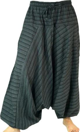 Guru-Shop Relaxhose Haremshose Pluderhose Pumphose Aladinhose