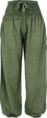 Guru-Shop Relaxhose Muckhose, Aladinhose mit breitem