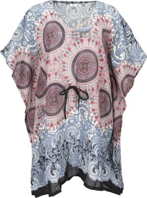 Guru-Shop Longbluse Poncho, Mandala Tunika, Boho