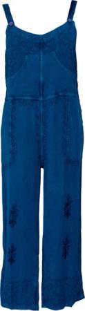Guru-Shop Relaxhose Latzhose, Boho Hose, bestickter