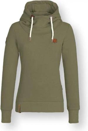 naketano Hoodie Damen Kapuzenpullover oliv