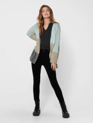 JACQUELINE de YONG Cardigan Strickjacke Curvy