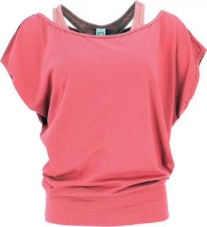 Guru-Shop T-Shirt Lagentop, Bio Baumwolle Yogashirt
