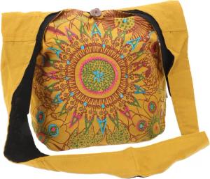 Guru-Shop Schultertasche Boho Tasche, Sadhu Bag,