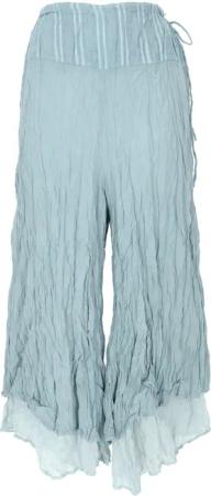 Guru-Shop Relaxhose Bequeme Palazzohose, Marlenehose im