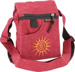 Guru-Shop Schultertasche Kleine Schultertasche, Passporttasche -