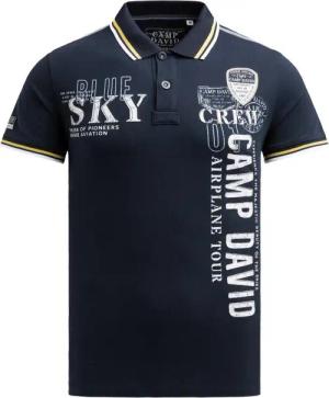 CAMP DAVID Poloshirt aus Pikee mit