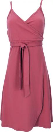 Guru-Shop Midikleid Minikleid aus Bio-Baumwolle, Wickelkleid,..