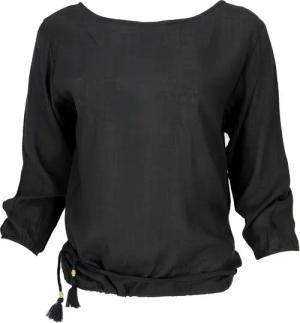 Guru-Shop Longbluse Langarm Boho Blusentop mit