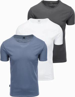 OMBRE T-Shirt BASIC T-Shirt 3erSet für
