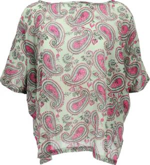 Guru-Shop Longbluse Weites Boho Blusentop mit
