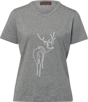 Reitmayer T-Shirt Kurzarm-Shirt mit Hirschdruck