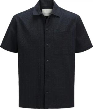 Jack & Jones Kurzarmhemd Kubisches Muster,