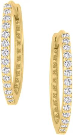 My Gold Paar Creolen Damen &