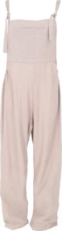 Guru-Shop Relaxhose Natürliche Boho Latzhose, Sommerlatzhose,..
