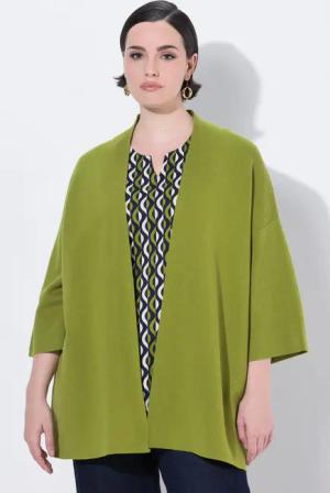 Ulla Popken Strickjacke Strickjacke oversized offene