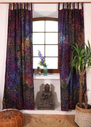 Guru-Shop Vorhang Boho Vorhänge, Gardine (1