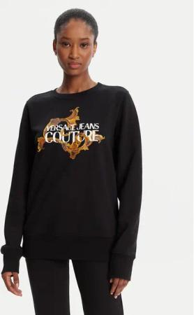 Versace Jeans Couture Sweatshirt 79HAIE06 CF00E Schwarz Regular Fit