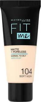 Maybelline New York Make-up & Foundation Fit Me! Foundation Matte+poreless 104-soft Ivory