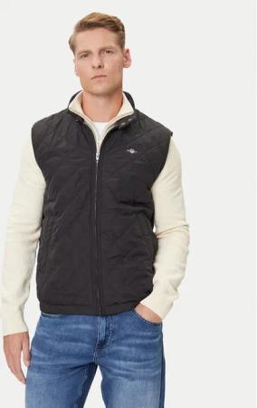 Gant Weste 7006341 Schwarz Regular Fit