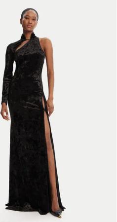 Versace Jeans Couture Abendkleid 79HAO910 J0193 Schwarz Slim Fit