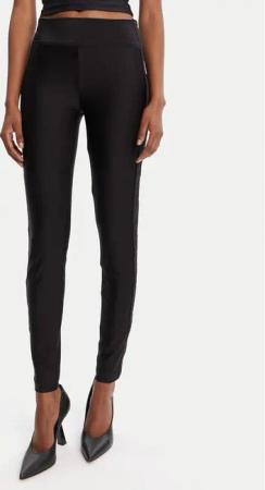 Versace Jeans Couture Leggings 79HAC114 N0008 Schwarz Slim Fit