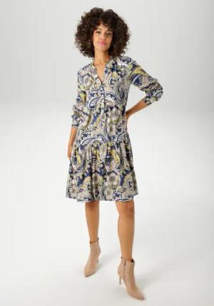 Aniston CASUAL Blusenkleid, mit fantasievollem Paisley-Druck - NEUE KOLLEKTION