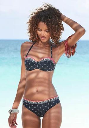LASCANA Bikini-Hose "Kimer", mit modernem Print