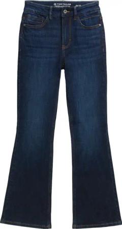 TOM TAILOR Damen TTSTELLA BOOTCUT Jeans, blau, Uni, Gr. 29/32