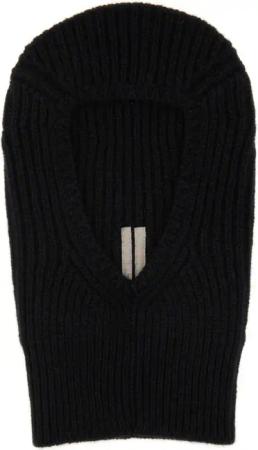Rick Owens Caps & Mützen - Knitted Balaclava - Gr. ONE SIZE - in Schwarz - für Damen