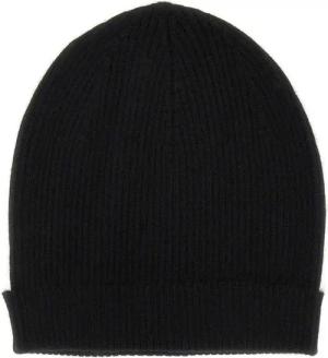 Rick Owens Caps & Mützen - Cashmere Beanie Hat - Gr. ONE SIZE - in Schwarz - für Damen